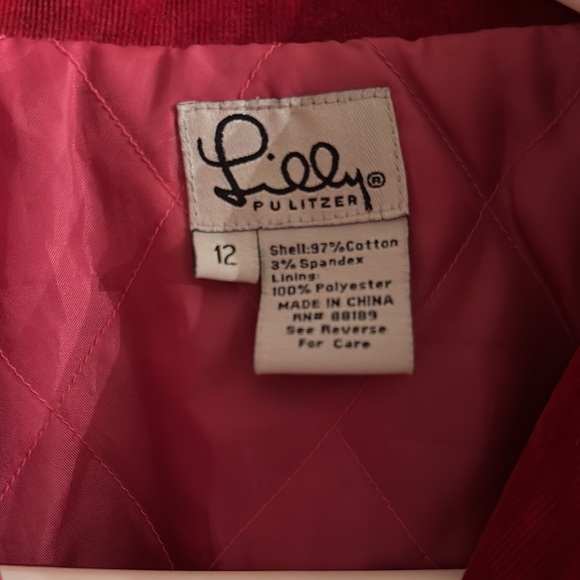 Girl’s Lilly Pulitzer Jacket - Picture 4 of 5